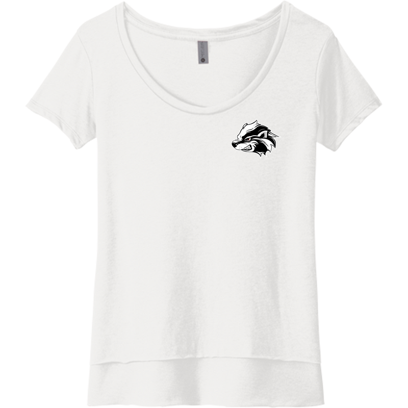 Allegheny Badgers Womens Festival Scoop Neck Tee