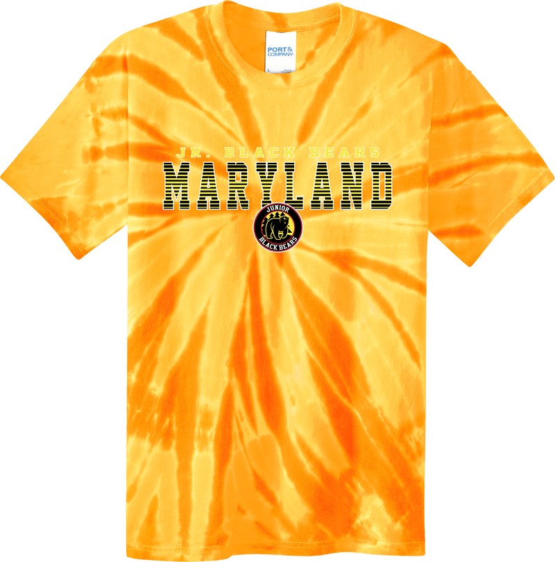 MD Jr. Black Bears Youth Tie-Dye Tee