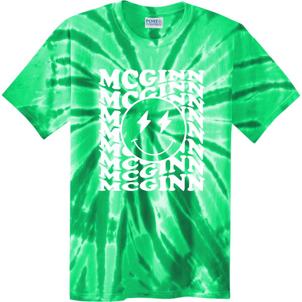 McGinn Adult "Smiley" Tie-Dye Tee