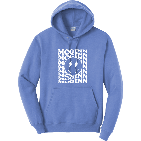 McGinn "Smiley" Fleece Pullover Hooded Sweatshirt