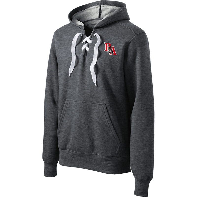 Benet Hockey Lace Up Pullover Hooded Sweatshirt