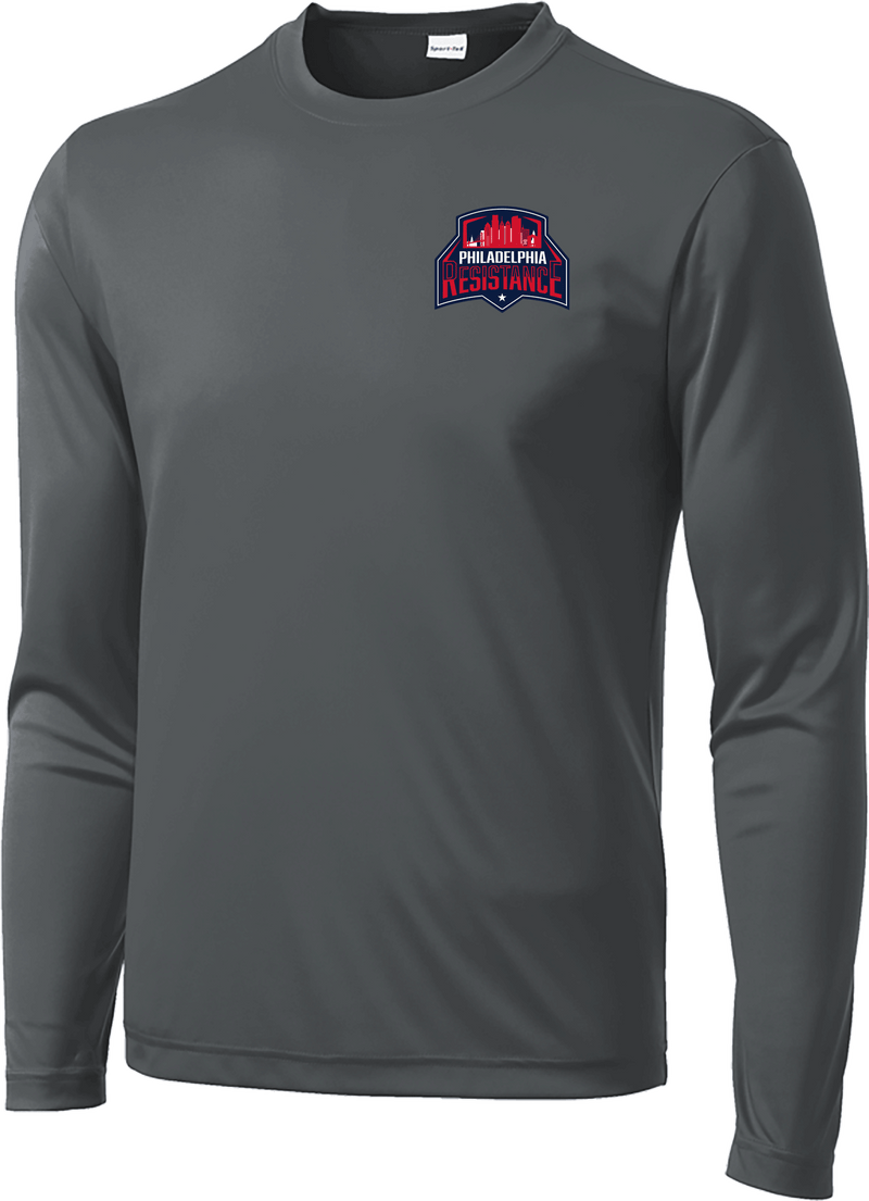 Philadelphia Resistance Long Sleeve PosiCharge Competitor Tee