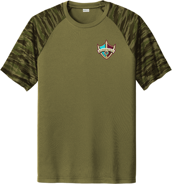 Delaware Ducks Drift Camo Colorblock Tee