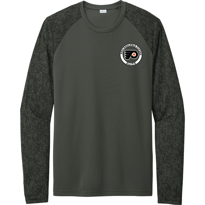 Philadelphia Flyers Elite Long Sleeve Digi Camo Tee