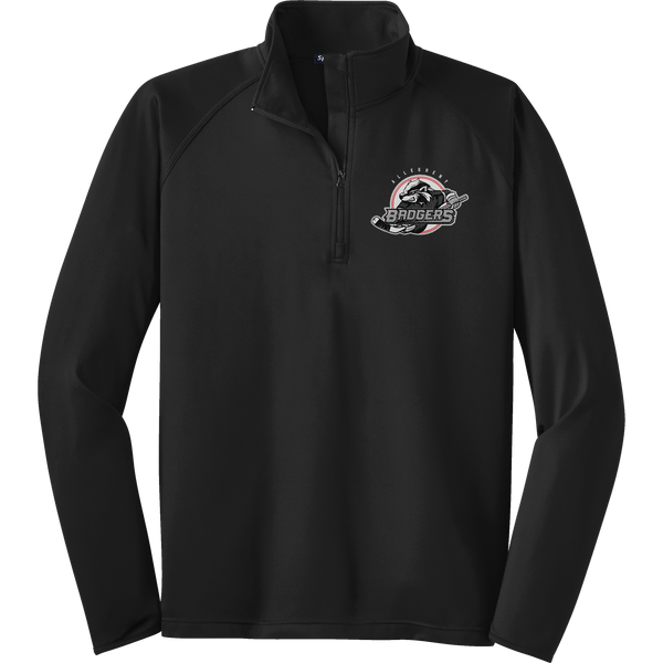 Allegheny Badgers Sport-Wick Stretch 1/4-Zip Pullover