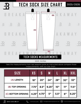 NJ Titans Tier 1 Sublimated Tech Socks