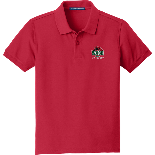 Wash U Youth Core Classic Pique Polo