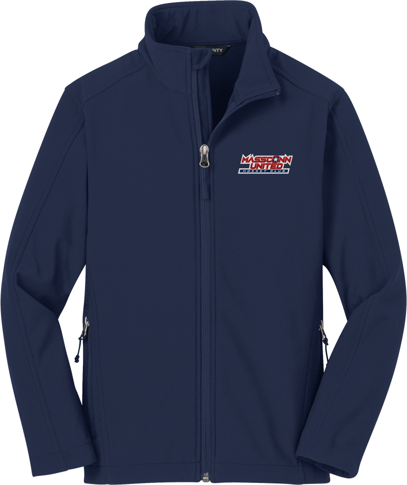 Mass Conn United Youth Core Soft Shell Jacket