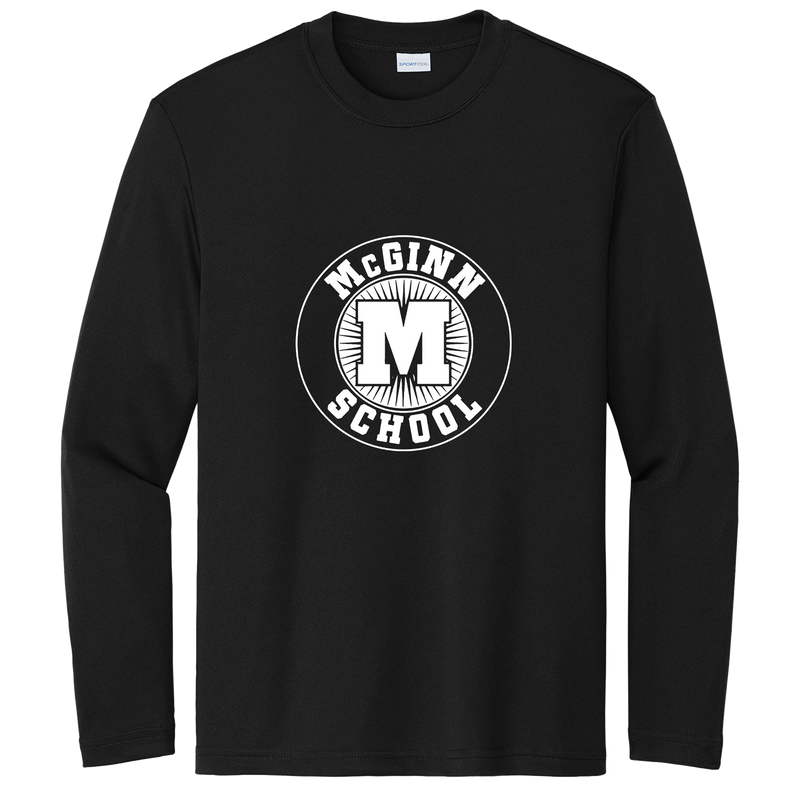 McGinn Elementary Youth Long Sleeve PosiCharge Competitor Tee