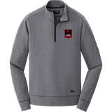 King Cobras New Era Tri-Blend Fleece 1/4-Zip Pullover